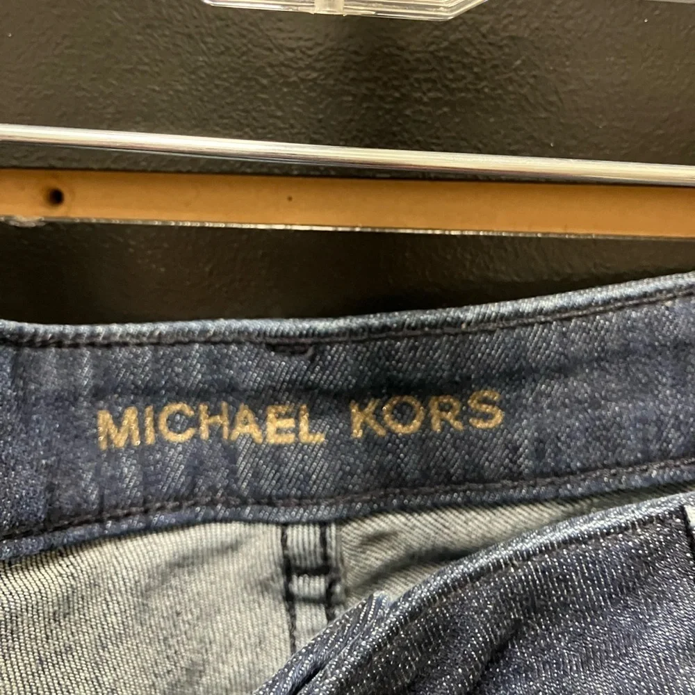 Michael Kors Skinny Jeans Blue Stretch Denim Mid Rise Size 4